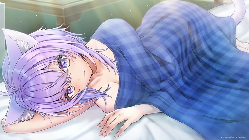 画像ギャラリー No.002のサムネイル画像 / 猫又おかゆさんを“飼う”甘々な生活が始まる。新作恋愛ADV「おかゆにゅ〜〜む!」,PC/Switch/PS4向けに2025年2月27日発売