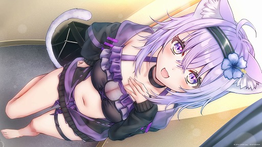 画像ギャラリー No.004のサムネイル画像 / 猫又おかゆさんを“飼う”甘々な生活が始まる。新作恋愛ADV「おかゆにゅ〜〜む!」,PC/Switch/PS4向けに2025年2月27日発売