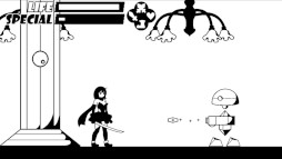 画像ギャラリー No.011のサムネイル画像 / パズルアクション「ツクールシリーズ　クロトピア」，Switch向けに本日発売。モノクロの世界で，引きこもりの少女が冒険する