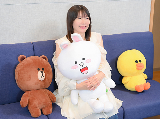画像ギャラリー No.010のサムネイル画像 / 竹達彩奈さん，怒る。「LINE おまかせレンジャー」半周年記念，人間になったコニーの“怒りボイス”収録にお邪魔した