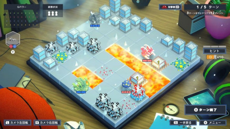 画像ギャラリー No.005のサムネイル画像 / ターン制ストラテジー「ゴジラ ボクセルウォーズ」，Switch版を2025年2月20日に発売。フィギュアが同梱された「ムビモンセット」も登場