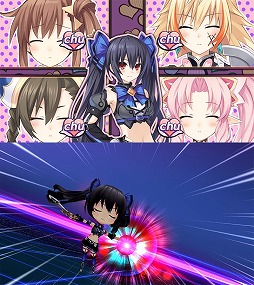 画像ギャラリー No.003のサムネイル画像 / ゲイムシジョウ界の統一を目指すSRPG「超女神信仰 ノワール 激神ブラックハート」Switch版を2025年2月13日に発売