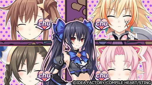 画像ギャラリー No.004のサムネイル画像 / 美少女武将たちを仲間にして“ゲイムシジョウ界”の統一を目指せ。「超女神信仰 ノワール 激神ブラックハート」,Switch版が本日発売