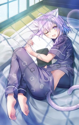 画像ギャラリー No.005のサムネイル画像 / 猫又おかゆさん主演の恋愛ADV「おかゆにゅ〜〜む!」,PC/Switch向けパッケージ「完全生産限定版」の予約受付を開始
