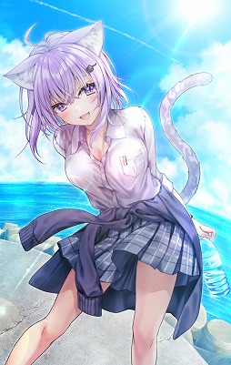 画像ギャラリー No.007のサムネイル画像 / 猫又おかゆさん主演の恋愛ADV「おかゆにゅ〜〜む!」,PC/Switch向けパッケージ「完全生産限定版」の予約受付を開始