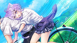 画像ギャラリー No.006のサムネイル画像 / PC版「おかゆにゅ〜〜む！」，Steamで8月14日12：00に配信開始。猫又おかゆさんの飼い主となり，甘々な生活の中で愛を育む恋愛ADV
