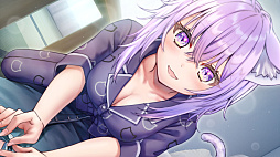 画像ギャラリー No.008のサムネイル画像 / PC版「おかゆにゅ〜〜む！」，Steamで8月14日12：00に配信開始。猫又おかゆさんの飼い主となり，甘々な生活の中で愛を育む恋愛ADV