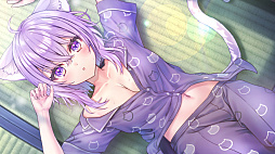 画像ギャラリー No.009のサムネイル画像 / PC版「おかゆにゅ〜〜む！」，Steamで8月14日12：00に配信開始。猫又おかゆさんの飼い主となり，甘々な生活の中で愛を育む恋愛ADV