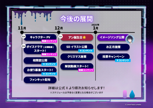 画像ギャラリー No.003のサムネイル画像 / 「Toxic-a-Holic」情報解禁生配信レポート。徳留慎乃佑さん，志麻さん，やみえんさん，木村良平さんが出演！