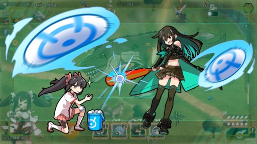画像ギャラリー No.012のサムネイル画像 / ［プレイレポ］「Struggle F.O」は，恐竜から天使まで，敵をテイミングして最強パーティ作りを楽しめるアクションRPGだ