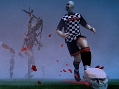 連続殺人鬼やサイコパスナースが悪魔を召喚して大暴れするサバイバルホラーサッカーゲーム「FEAR FA 98」のクラファンがKickstarterでスタート