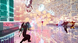 画像ギャラリー No.002のサムネイル画像 / SFローグライトアクション「ArcRunner」Switch版を11月28日に発売。暴走したAIを止めるため,3体のランナーたちが基地のコアを目指す