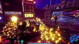 画像ギャラリー No.008のサムネイル画像 / SFローグライトアクション「ArcRunner」Switch版を11月28日に発売。暴走したAIを止めるため,3体のランナーたちが基地のコアを目指す