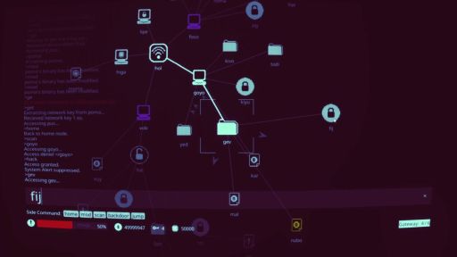 画像ギャラリー No.005のサムネイル画像 / 簡単操作でエリートハッカーになりきれる。タイピングシミュレータ「Hacky」，Steamで配信開始