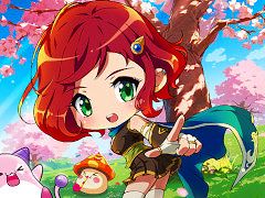 「メイプルストーリーR: エボリューション」，イベント「ロマン桜祭り」を開催中。4Gamerとコラボした無料の限定外観も手に入る