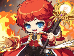 「メイプルストーリーR: エボリューション」，新職業「フレイムウィザード」が登場。アップデートで多数コンテンツを追加