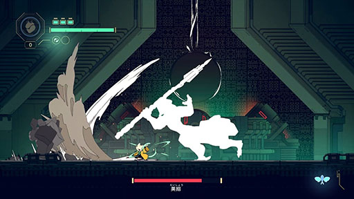 画像ギャラリー No.003のサムネイル画像 / 高評価を受けた2Dアクションゲーム「九日 ナインソール」,コンシューマ版を本日発売。「弾き」を駆使した道教SFバトルを楽しもう