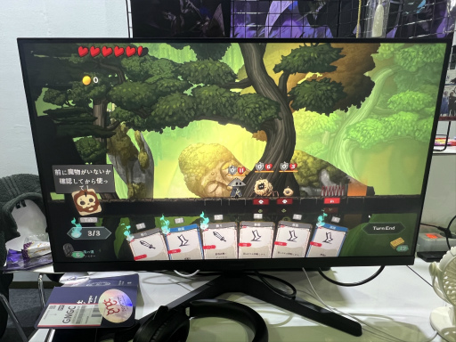 画像ギャラリー No.002のサムネイル画像 / 東洋風のデッキ構築型ローグライク「DeckLand」試遊レポート。前後に移動して，敵の攻撃を避けられる［G-STAR 2024］