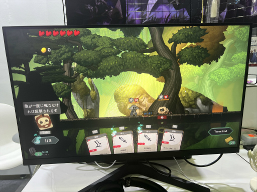 画像ギャラリー No.003のサムネイル画像 / 東洋風のデッキ構築型ローグライク「DeckLand」試遊レポート。前後に移動して，敵の攻撃を避けられる［G-STAR 2024］