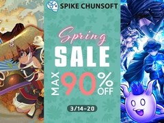最大90％オフ。スパイク・チュンソフトのSteamタイトルを対象にしたスプリングセールが本日より開催中