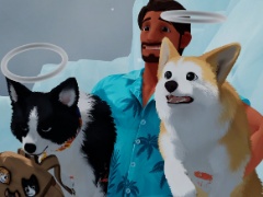 犬の天国から飛び出し，飼い主であるパパを迎えに行くコーギーの物語。「My Little Puppy」，Steamで11月7日リリース