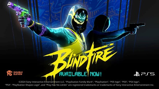 画像ギャラリー No.002のサムネイル画像 / 真っ暗闇を舞台にしたアリーナFPS「Blindfire」，PS5版早期アクセスを開始。撃てば一瞬の光と音で敵に気づかれる