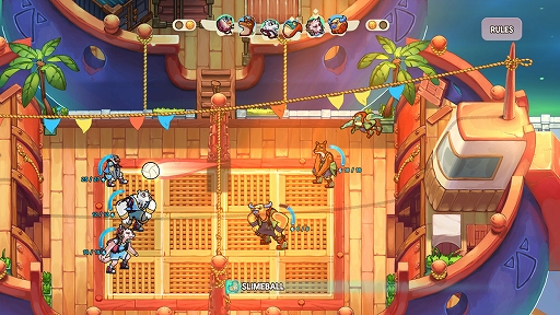 画像ギャラリー No.001のサムネイル画像 / 「Smash It Wild」,2025年第2四半期リリースをアナウンス。動物アスリートでチームを編成して戦うローグライクなドッジボールアクション