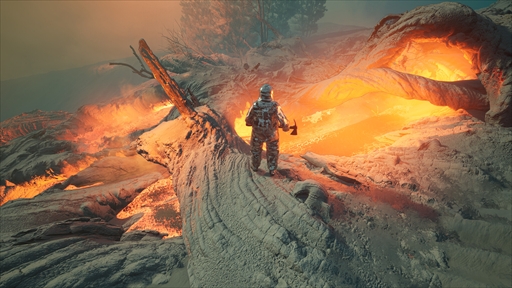 画像ギャラリー No.004のサムネイル画像 / 初プレイアブル出展された「Into the Fire」をTGS 2025でチェック。奇想天外な消防用具で，火山と炎の魔物たちに立ち向かうアクションアドベンチャー［TGS2025］