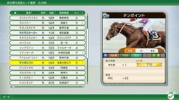 画像ギャラリー No.002のサムネイル画像 / 「Winning Post 10 2025」名馬を配合して最強馬を育成する新モード「最強馬ロード・オンライン」，7月31日に実装。30種の新固有特性も追加