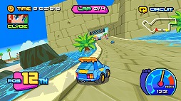 画像ギャラリー No.002のサムネイル画像 / 2.5Dレースゲーム「Victory Heat Rally」Switch版をリリース。往年の2Dレースゲームのスピード感と3Dのコーナリングを融合