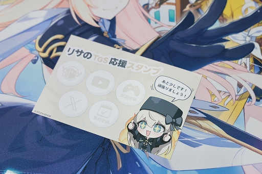 画像ギャラリー No.006のサムネイル画像 / 東京ゲームショウは，初回入場口正面の「スターセイヴァー」ブースから！　試遊，ノベルティ，コスプレイヤー撮影と抜かりなし［TGS2025］【PR】