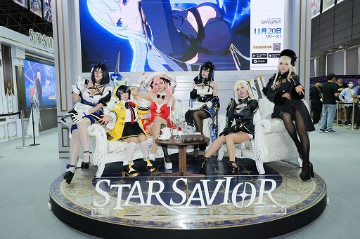 画像ギャラリー No.009のサムネイル画像 / 東京ゲームショウは，初回入場口正面の「スターセイヴァー」ブースから！　試遊，ノベルティ，コスプレイヤー撮影と抜かりなし［TGS2025］【PR】