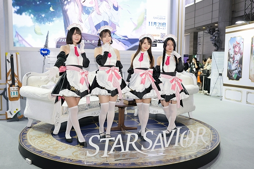 画像ギャラリー No.010のサムネイル画像 / 東京ゲームショウは，初回入場口正面の「スターセイヴァー」ブースから！　試遊，ノベルティ，コスプレイヤー撮影と抜かりなし［TGS2025］【PR】