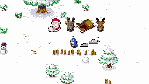 画像ギャラリー No.006のサムネイル画像 / 「クラシックダンジョンX3」,クリスマスを盛り上げるキャラクターと街マップを体験版向けに配信開始