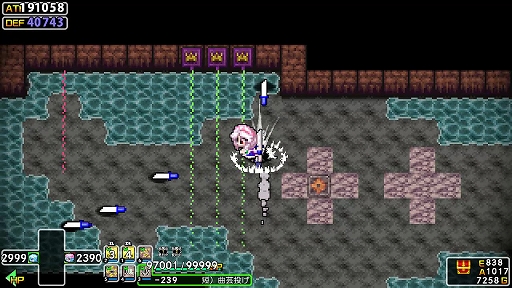 画像ギャラリー No.010のサムネイル画像 / 「クラシックダンジョンX3」×東方Projectのコラボを実施。博麗霊夢，霧雨魔理沙，チルノ，十六夜咲夜らが登場