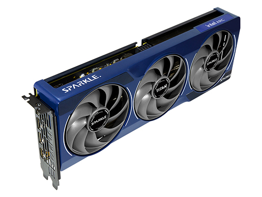 画像ギャラリー No.001のサムネイル画像 / Intel Arc B580を搭載したSPARKLE製グラフィックスカードが発売に