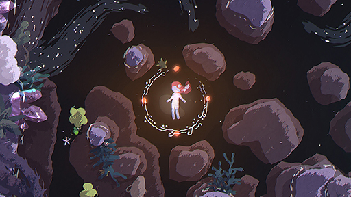 画像ギャラリー No.005のサムネイル画像 / 神秘的な川を下るミニマル＆癒しのADV「NAIAD」，Steamのレビュー100％が「好評」。美しいグラフィックスとBGMでプレイヤーを魅了