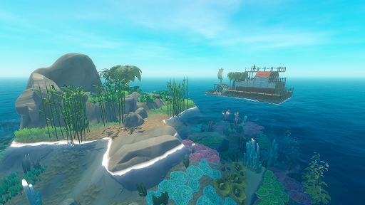 画像ギャラリー No.001のサムネイル画像 / 「Raft」,PS5/Xbox Series X|S版を本日リリース。イカダを改築しながら世界を漂流するサバイバルゲーム