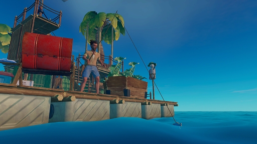 画像ギャラリー No.002のサムネイル画像 / 「Raft」,PS5/Xbox Series X|S版を本日リリース。イカダを改築しながら世界を漂流するサバイバルゲーム