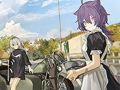 人の消えた町を旅する少女たちを描くSteam＆Switch向けADV「ガールズメイドプディング」，4月10日に発売決定