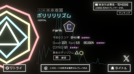 画像ギャラリー No.007のサムネイル画像 / 違うリズム，いくつ同時に刻める？ 超難度リズムゲーム「ポリリリリズム」がSteamで本日発売。ドラマーやリズム超人におすすめ