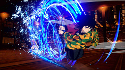 画像ギャラリー No.004のサムネイル画像 / 「鬼滅の刃 ヒノカミ血風譚2」,有償DLC「冨岡義勇(無限城編)」キャラクターパックを3月12日に配信。“柱”のひとりで,水柱の称号を持つ