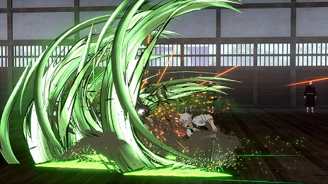 画像ギャラリー No.011のサムネイル画像 / 「鬼滅の刃 ヒノカミ血風譚2」プレイアブルキャラクターの伊黒小芭内，不死川実弥，悲鳴嶼行冥の紹介映像を公開。新要素「合体奥義」登場