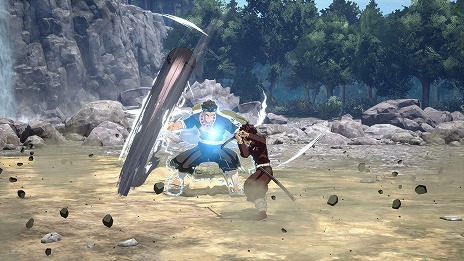 画像ギャラリー No.015のサムネイル画像 / 「鬼滅の刃 ヒノカミ血風譚2」プレイアブルキャラクターの伊黒小芭内，不死川実弥，悲鳴嶼行冥の紹介映像を公開。新要素「合体奥義」登場