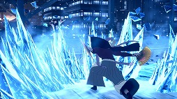 画像ギャラリー No.004のサムネイル画像 / 「鬼滅の刃 ヒノカミ血風譚2」，氷を操る“上弦の弐”こと「童磨」が登場するDLCを5月28日にリリース。バトルシーンの紹介動画をチェック