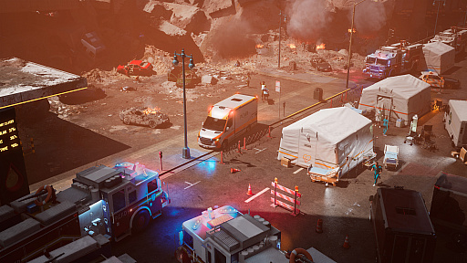 画像ギャラリー No.003のサムネイル画像 / 救急隊員シム「Ambulance Life: A Paramedic Simulator」のゲームプレイトレイラー公開。迅速な救護活動を重ね,やがては大災害の現場へ