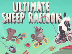 「アルチキ」続編「Ultimate Sheep Raccoon」，2025年にリリース。最大8人で対戦できる障害物自転車レースゲーム