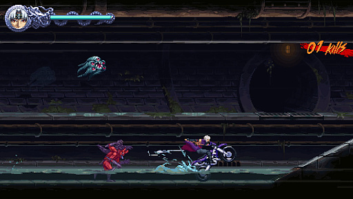 画像ギャラリー No.003のサムネイル画像 / 「NINJA GAIDEN: Ragebound」2人めのプレイアブルキャラ「クモリ」の情報公開。勝つためには手段を選ばない,地蜘蛛一族のくノ一
