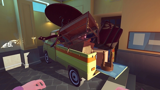 画像ギャラリー No.004のサムネイル画像 / 一人称視点の荷造りパズルゲーム「One Move Away」，5月28日にリリース。人生が進むほどに増える荷物を崩れないように収めきろう