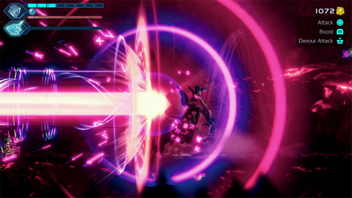 画像ギャラリー No.008のサムネイル画像 / ［プレイレポ］探索アクション「Shadow Labyrinth」は，黒いパックマンがボスを食い尽くす。広大な迷宮の先に，「ディグダグ」のキャラと，ゼビ語を見た